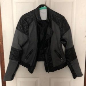 Pleather jacket